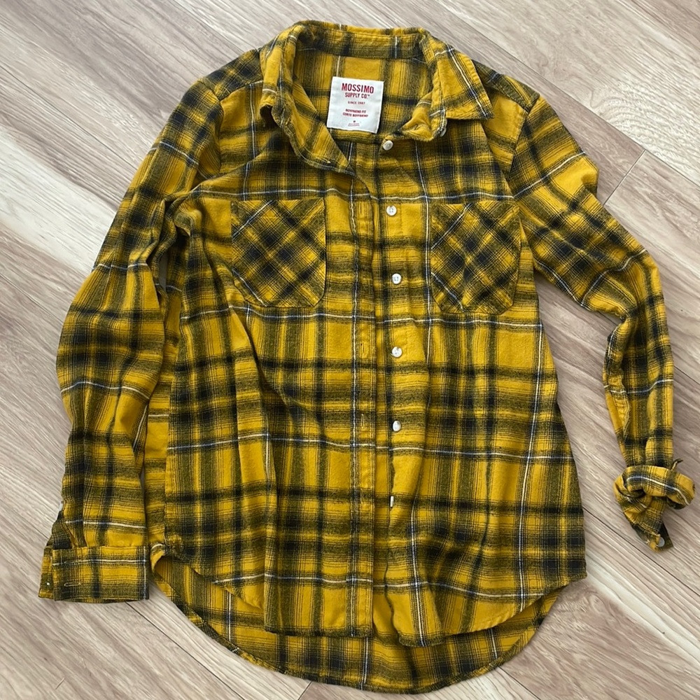 Boyfriend fit flannel.